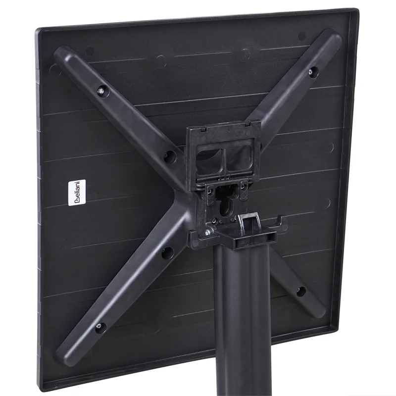 Baaripöytä ulos Lemnos 60 cm - musta - Puutarhakalusteet - Terassipöydät - Baaripöytä ulos