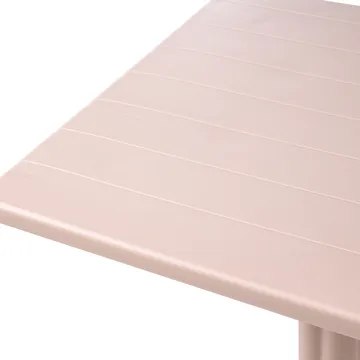 Baaripöytä ulos Lemnos 60x60 cm - beige - Puutarhakalusteet - Terassipöydät - Baaripöytä ulos