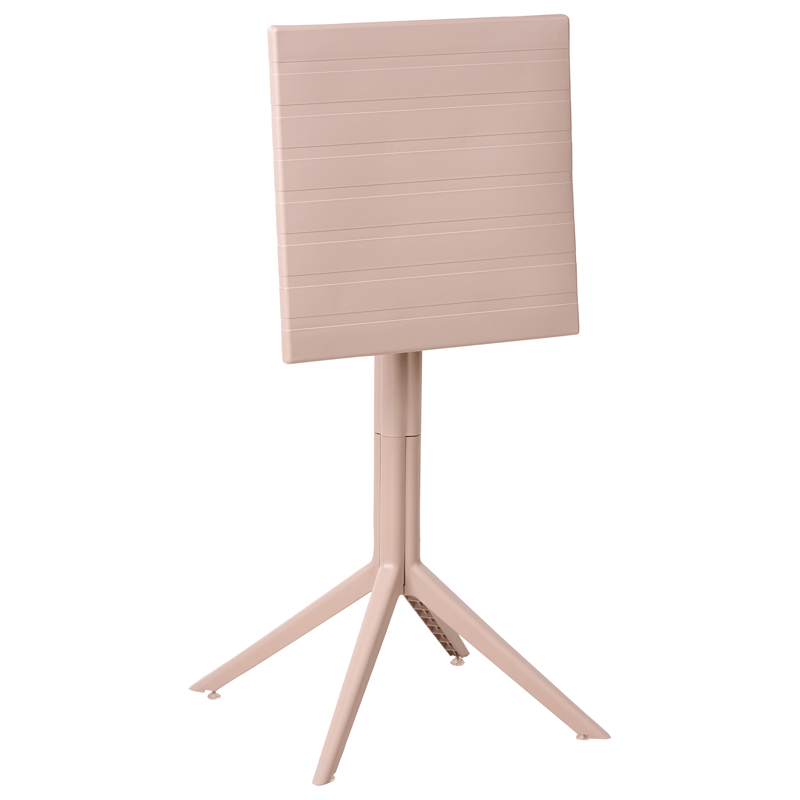 Baaripöytä ulos Lemnos 60x60 cm - beige - Puutarhakalusteet - Terassipöydät - Baaripöytä ulos