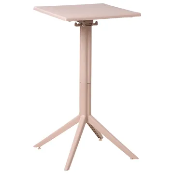 Baaripöytä ulos Lemnos 60x60 cm - beige - Puutarhakalusteet - Terassipöydät - Baaripöytä ulos