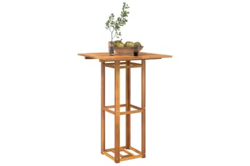 beBasic Bistropöytä 75x75x110 cm täysi akaasiapuu - Ruskea - Puutarhakalusteet - Terassipöydät - Ruokapöytä terassille