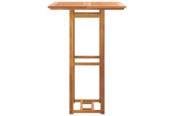 beBasic Bistropöytä 75x75x110 cm täysi akaasiapuu - Ruskea - Puutarhakalusteet - Terassipöydät - Ruokapöytä terassille
