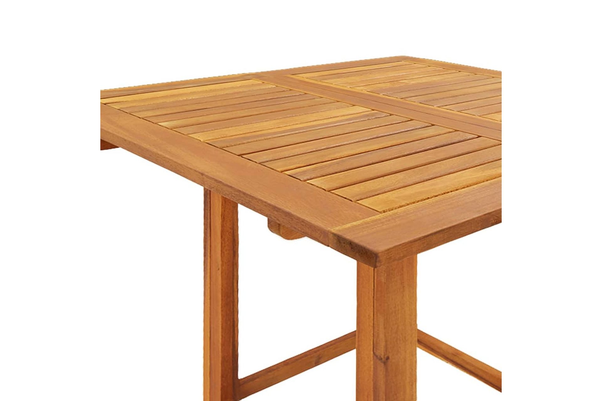 beBasic Bistropöytä 75x75x110 cm täysi akaasiapuu - Ruskea - Puutarhakalusteet - Terassipöydät - Ruokapöytä terassille