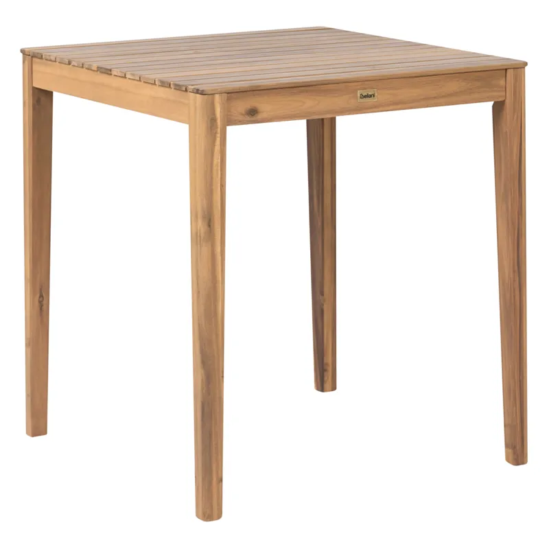 Bistropöytä ulos Chioggia 70x70 cm akaasiapuu, Ruskea