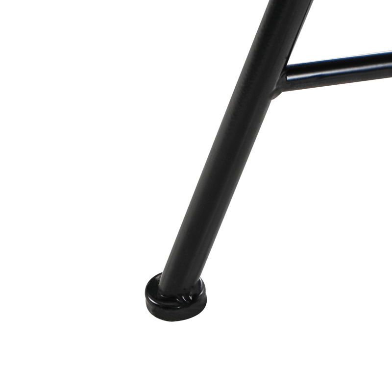 Bistropöytä ulos Comiso 60 cm Rauta - Musta/Valkoinen - Puutarhakalusteet - Terassipöydät - Kahvilapöytä