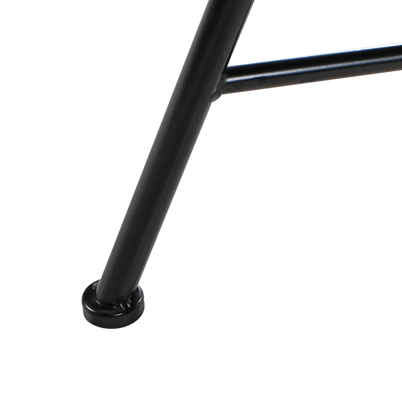 Bistropöytä ulos Coriano 60 cm Rauta - Musta/sininen - Puutarhakalusteet - Terassipöydät - Kahvilapöytä