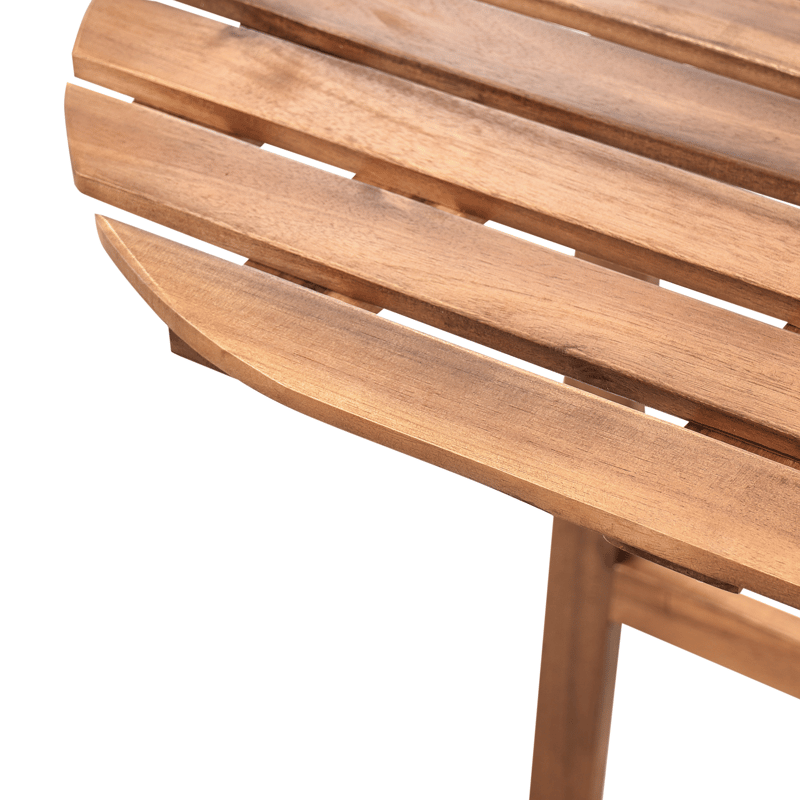 Bistropöytä ulos Osigo 4470 cm akaasiapuu - Ruskea - Puutarhakalusteet - Terassipöydät - Kahvilapöytä