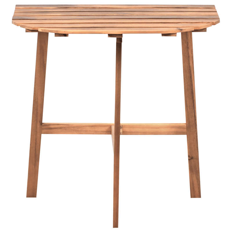 Bistropöytä ulos Osigo 4470 cm akaasiapuu - Ruskea - Puutarhakalusteet - Terassipöydät - Kahvilapöytä