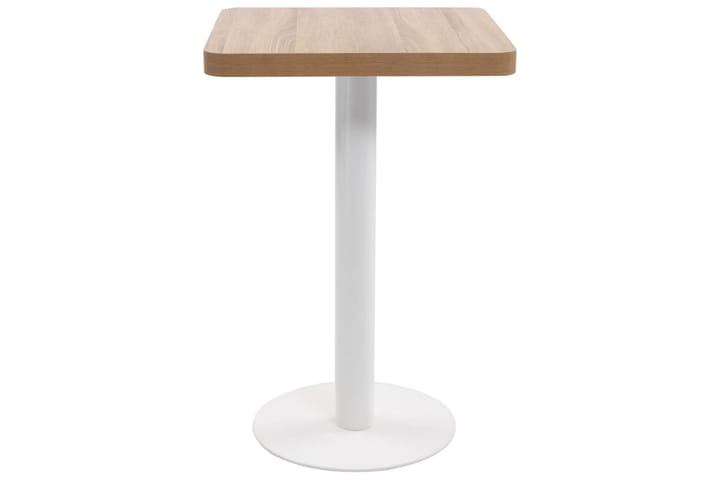 Bistropöytä vaaleanruskea 50x50 cm MDF - Kahvilapöytä