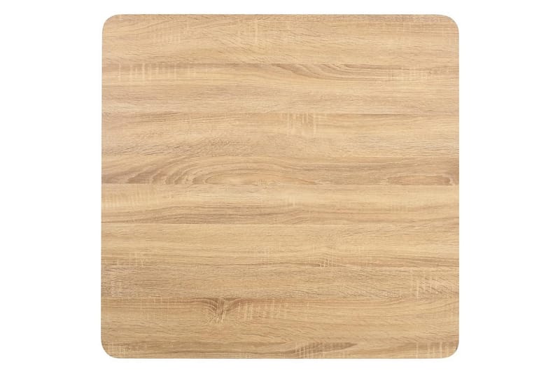 Bistropöytä vaaleanruskea 80x80 cm MDF - Ruskea - Puutarhakalusteet - Terassipöydät - Kahvilapöytä