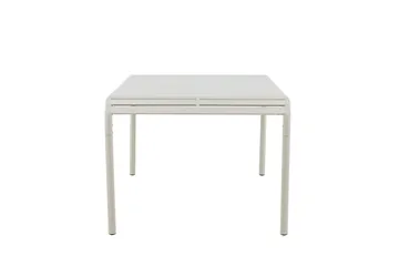 Borneo Ruokapöytä Ulkokäyttöön 100x200 cm - Beige - Puutarhakalusteet - Terassipöydät - Ruokapöytä terassille