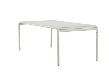 Borneo Ruokapöytä Ulkokäyttöön 100x200 cm - Beige - Puutarhakalusteet - Terassipöydät - Ruokapöytä terassille