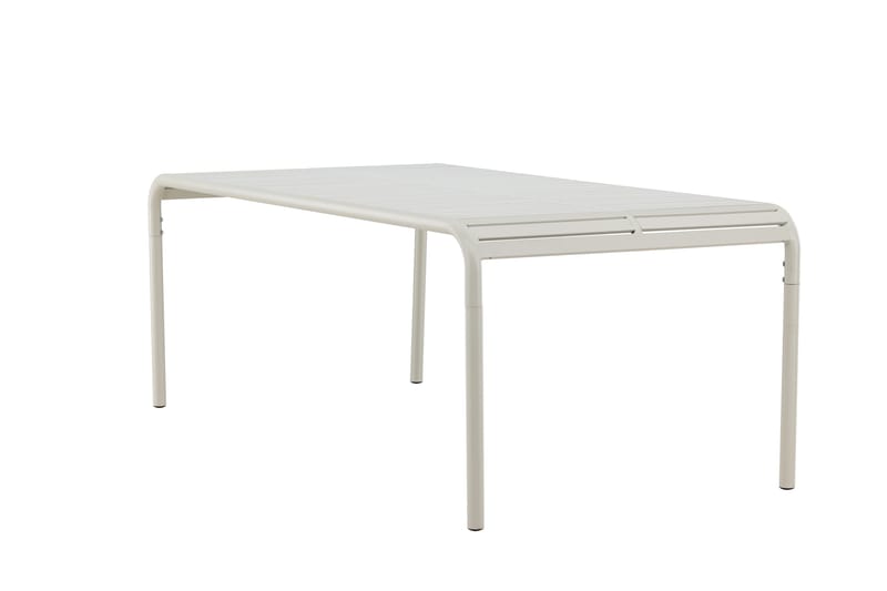 Borneo Ruokapöytä Ulkokäyttöön 100x200 cm - Beige - Puutarhakalusteet - Terassipöydät - Ruokapöytä terassille