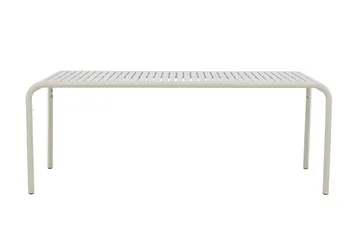 Borneo Ruokapöytä Ulkokäyttöön 100x200 cm - Beige - Puutarhakalusteet - Terassipöydät - Ruokapöytä terassille