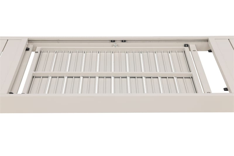 Capo Ruokapöytä Ulkokäyttöön 100x160 cm - Beige - Puutarhakalusteet - Terassipöydät - Ruokapöytä terassille