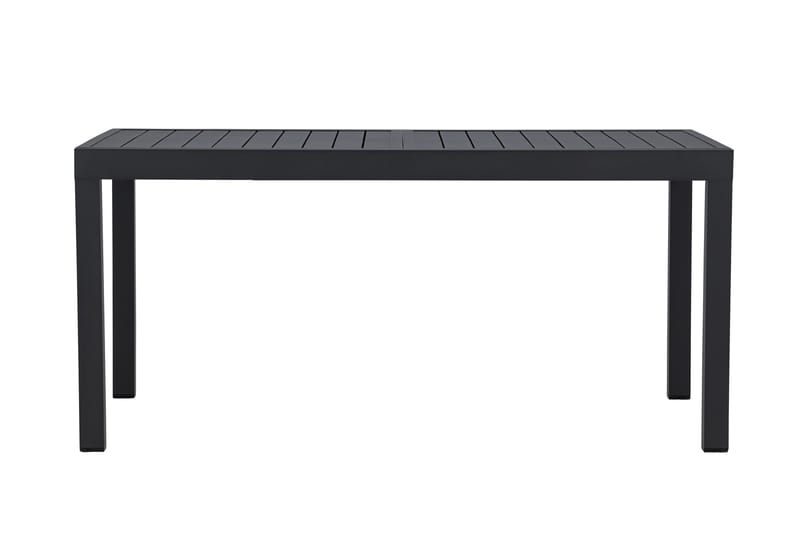 Capo Ruokapöytä Ulkokäyttöön 100x160 cm - Musta - Puutarhakalusteet - Terassipöydät - Ruokapöytä terassille