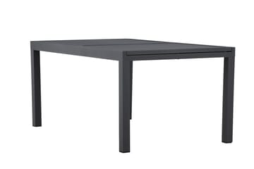 Capo Ruokapöytä Ulkokäyttöön 100x160 cm - Musta - Puutarhakalusteet - Terassipöydät - Ruokapöytä terassille