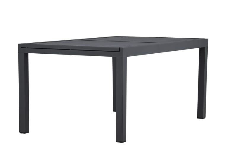 Capo Ruokapöytä Ulkokäyttöön 100x160 cm - Musta - Puutarhakalusteet - Terassipöydät - Ruokapöytä terassille