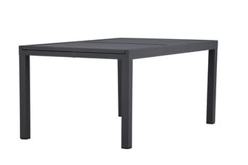 Capo Ruokapöytä Ulkokäyttöön 100x160 cm - Musta - Puutarhakalusteet - Terassipöydät - Ruokapöytä terassille