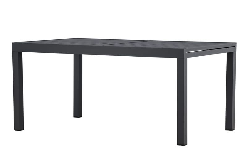 Capo Ruokapöytä Ulkokäyttöön 100x160 cm - Musta - Puutarhakalusteet - Terassipöydät - Ruokapöytä terassille
