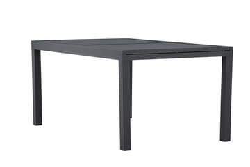 Capo Ruokapöytä Ulkokäyttöön 100x160 cm - Musta - Puutarhakalusteet - Terassipöydät - Ruokapöytä terassille