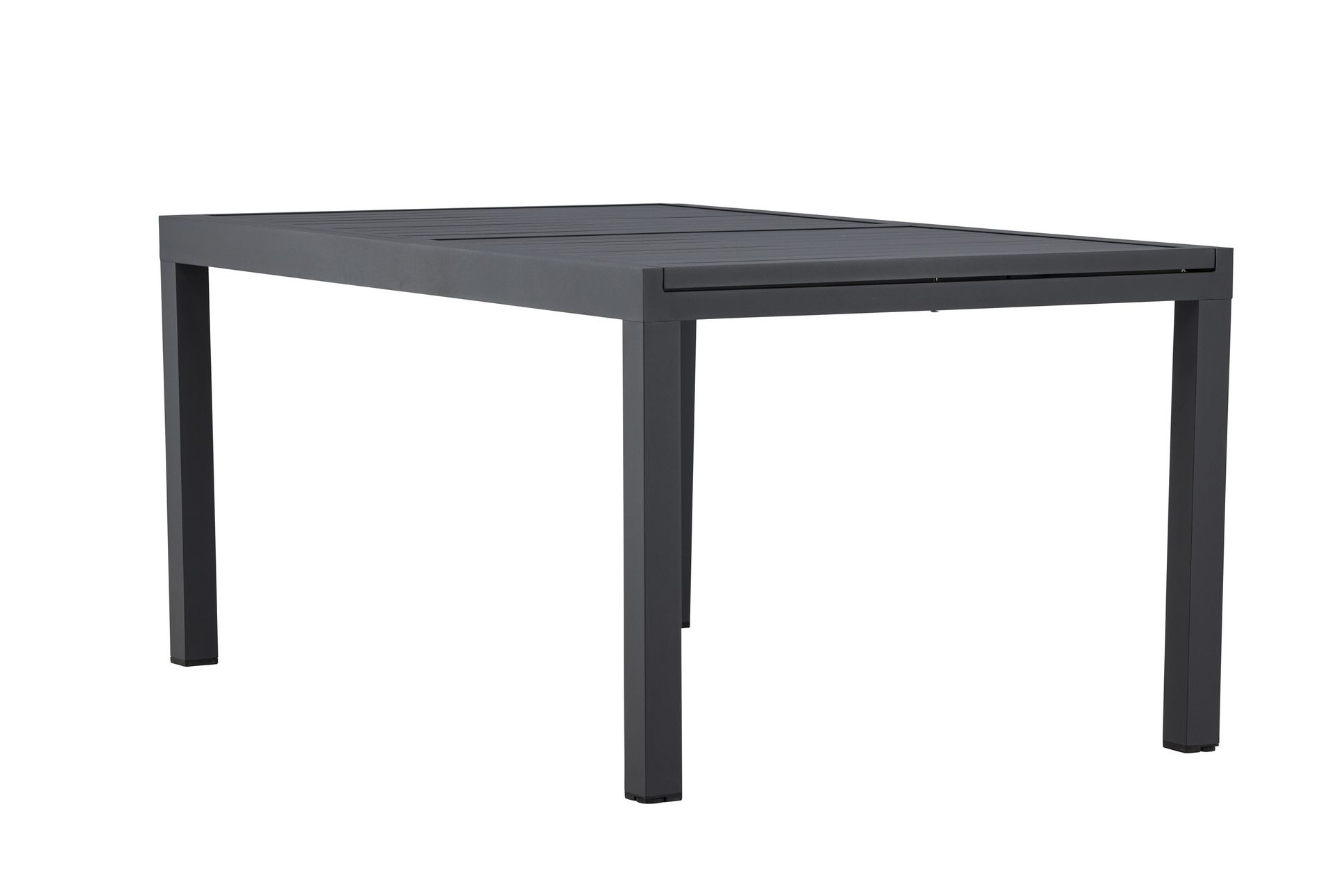 Capo Ruokapöytä Ulkokäyttöön 100x160 cm - Musta - Puutarhakalusteet - Terassipöydät - Ruokapöytä terassille