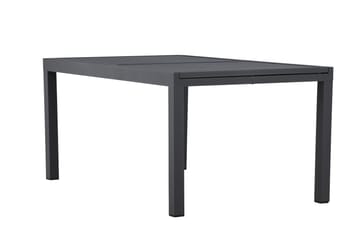 Capo Ruokapöytä Ulkokäyttöön 100x160 cm - Musta - Puutarhakalusteet - Terassipöydät - Ruokapöytä terassille