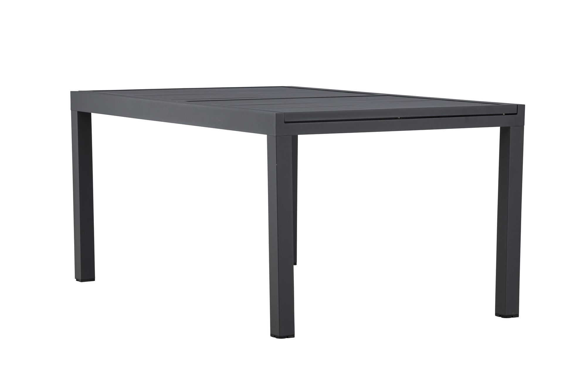 Capo Ruokapöytä Ulkokäyttöön 100x160 cm - Musta - Puutarhakalusteet - Terassipöydät - Ruokapöytä terassille