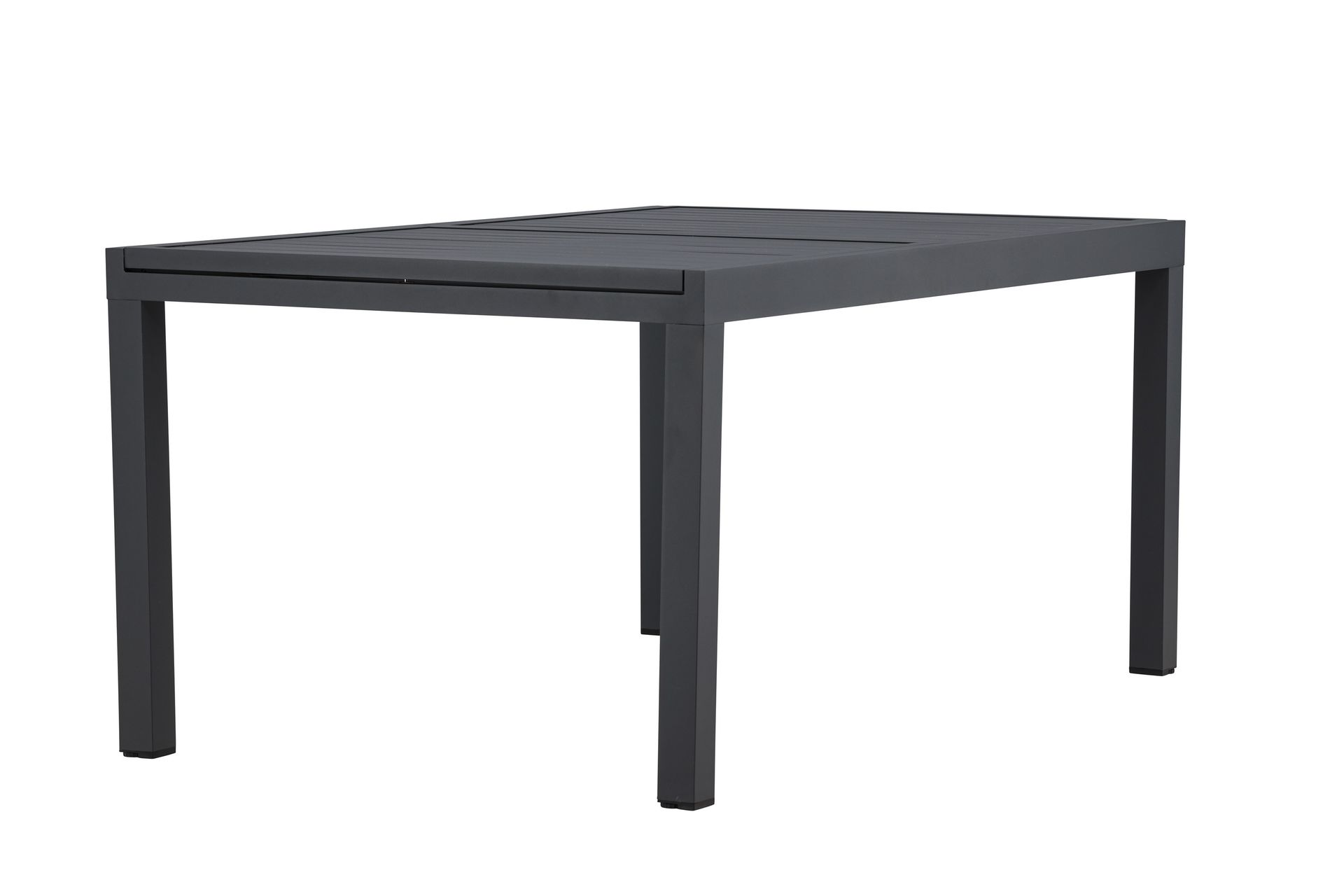 Capo Ruokapöytä Ulkokäyttöön 100x160 cm - Musta - Puutarhakalusteet - Terassipöydät - Ruokapöytä terassille
