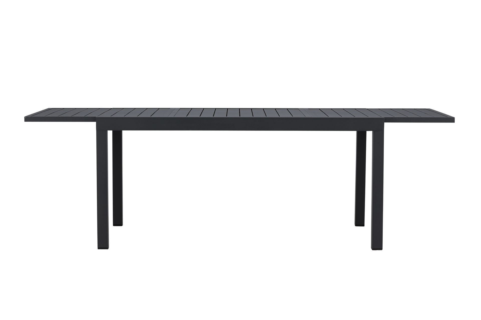 Capo Ruokapöytä Ulkokäyttöön 100x160 cm - Musta - Puutarhakalusteet - Terassipöydät - Ruokapöytä terassille