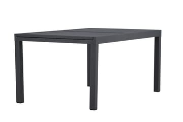 Capo Ruokapöytä Ulkokäyttöön 100x160 cm - Musta - Puutarhakalusteet - Terassipöydät - Ruokapöytä terassille