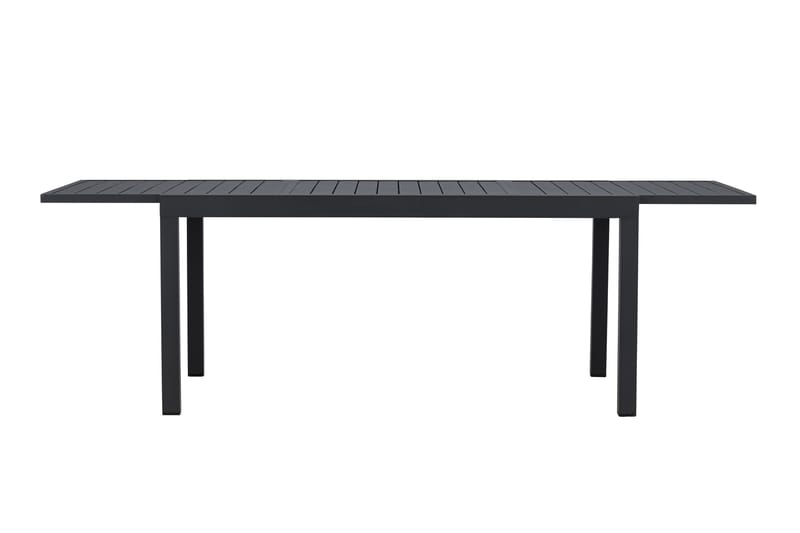Capo Ruokapöytä Ulkokäyttöön 100x160 cm - Musta - Puutarhakalusteet - Terassipöydät - Ruokapöytä terassille