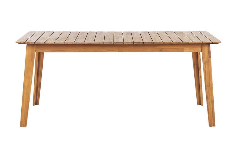 Cellino Ruokapöytä 180x90 cm - Vaalean Ruskea - Puutarhakalusteet - Terassipöydät - Ruokapöytä terassille