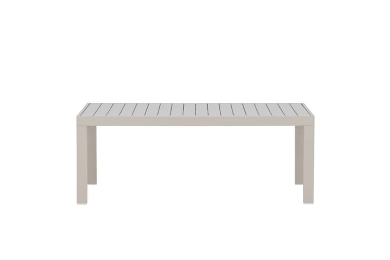 Copacabana sohvapöytä 120 cm ulkokäyttöön - Beige - Puutarhakalusteet - Terassipöydät - Sohvapöytä ulos & loungepöytä