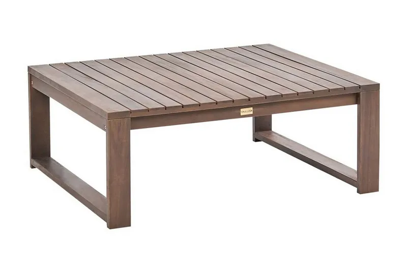 Des Moines Sivupöytä 90x75 cm, Tumman Ruskea