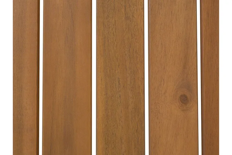 Des Moines Sivupöytä 90x75 cm - Vaalean Ruskea - Puutarhakalusteet - Terassipöydät - Sivupöydät ulos