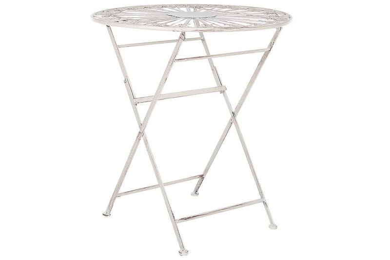 Dursley Kahvipöytä 45 cm Pyöreä, Valkoinen