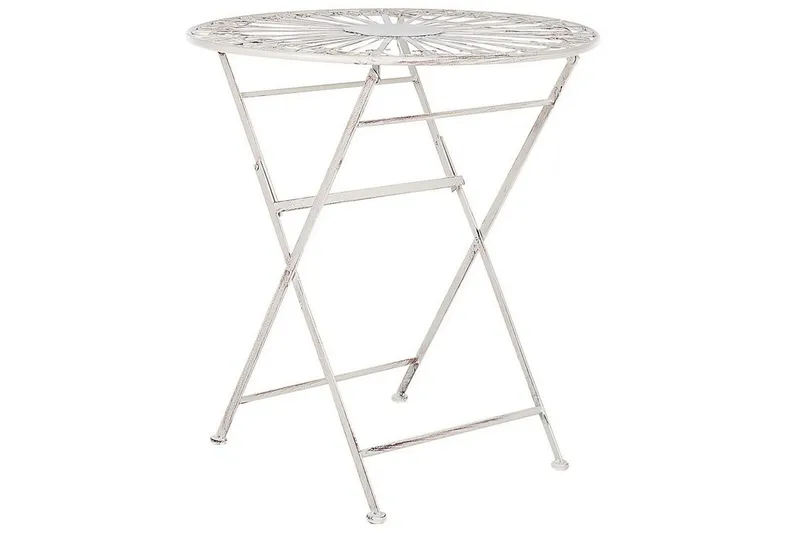 Dursley Kahvipöytä 45 cm Pyöreä, Valkoinen