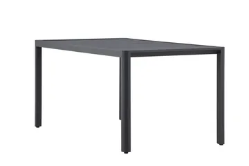 Giardini Ruokapöytä Ulkokäyttöön 85x150 cm - Musta - Puutarhakalusteet - Terassipöydät - Ruokapöytä terassille