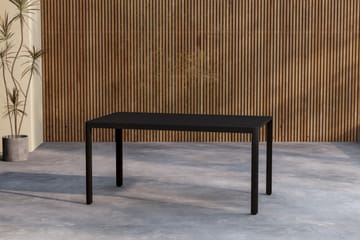 Giardini Ruokapöytä Ulkokäyttöön 85x150 cm - Musta - Puutarhakalusteet - Terassipöydät - Ruokapöytä terassille