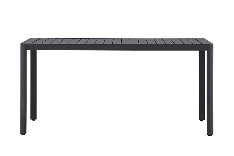 Giardini Ruokapöytä Ulkokäyttöön 85x150 cm, Musta