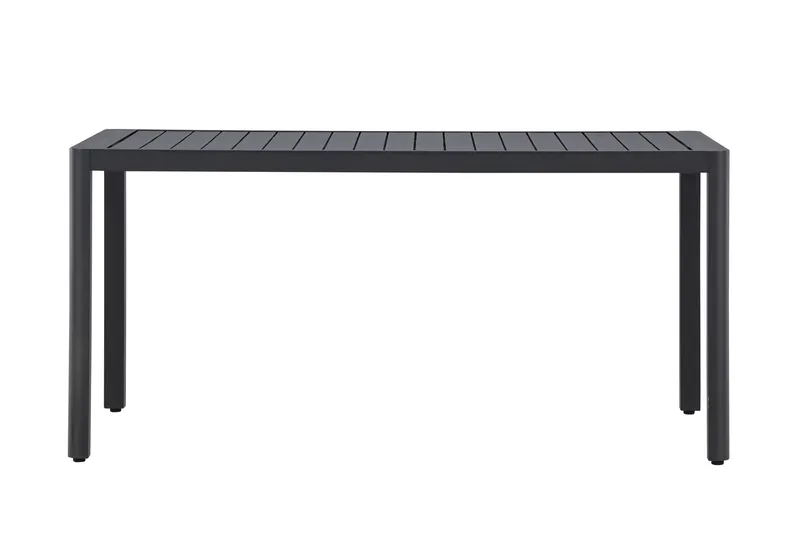 Giardini Ruokapöytä Ulkokäyttöön 85x150 cm, Musta