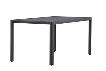 Giardini Ruokapöytä Ulkokäyttöön 85x150 cm - Musta - Puutarhakalusteet - Terassipöydät - Ruokapöytä terassille
