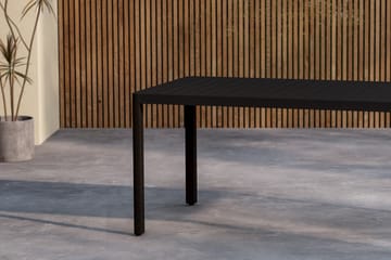 Giardini Ruokapöytä Ulkokäyttöön 85x150 cm - Musta - Puutarhakalusteet - Terassipöydät - Ruokapöytä terassille