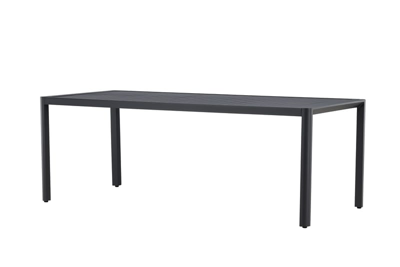 Giardini Ruokapöytä Ulkokäyttöön 90x200 cm - Musta - Puutarhakalusteet - Terassipöydät - Ruokapöytä terassille