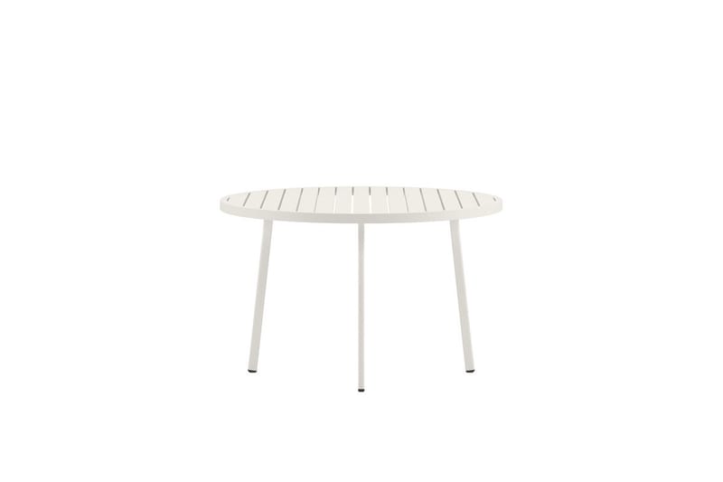 Giardini pyöreä ruokapöytä 120 cm ulkokäyttöön - Beige - Puutarhakalusteet - Terassipöydät - Ruokapöytä terassille