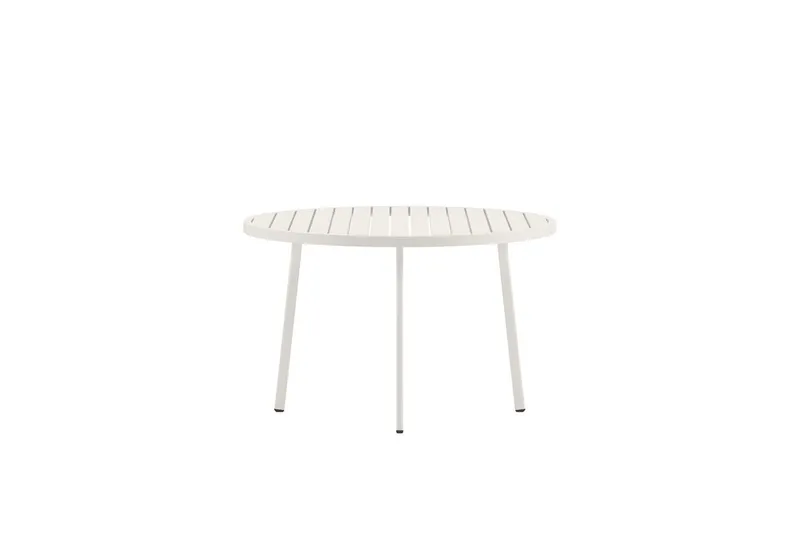 Giardini pyöreä ruokapöytä 120 cm ulkokäyttöön - Beige - Puutarhakalusteet - Terassipöydät - Ruokapöytä terassille