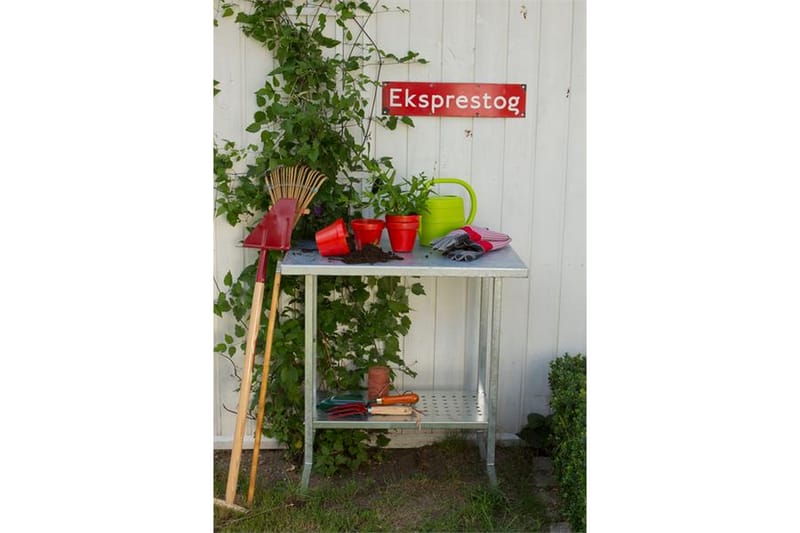Istutuspöytä - 45x75cm - Musta - Puutarhakalusteet - Terassipöydät - Grillipöytä