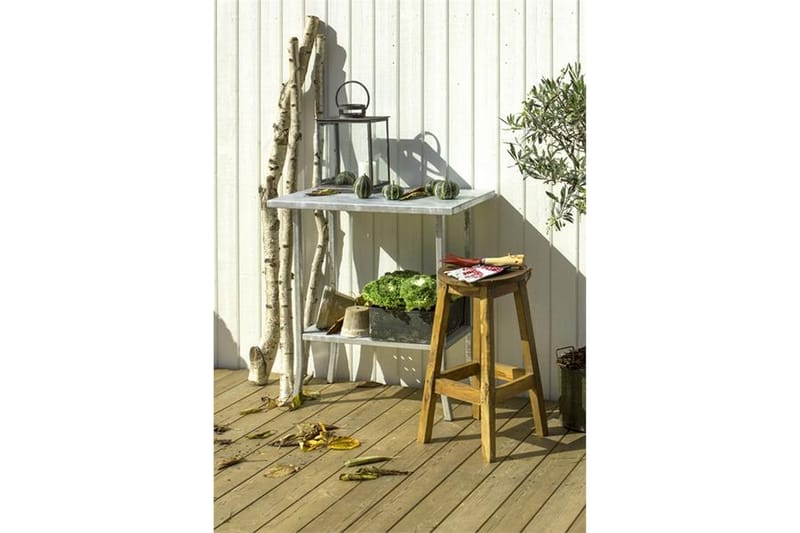 Istutuspöytä - 45x75cm - Musta - Puutarhakalusteet - Terassipöydät - Grillipöytä