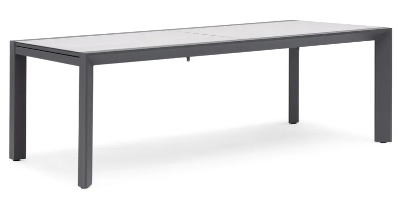 Hillerstorp Borgdala ulkopöytä 220/340 x 107 x K75,5 cm, Harmaa
